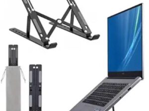 Dyazo 6 Angle Foldable & Portable Laptop Riser Stand Made with Aluminum
