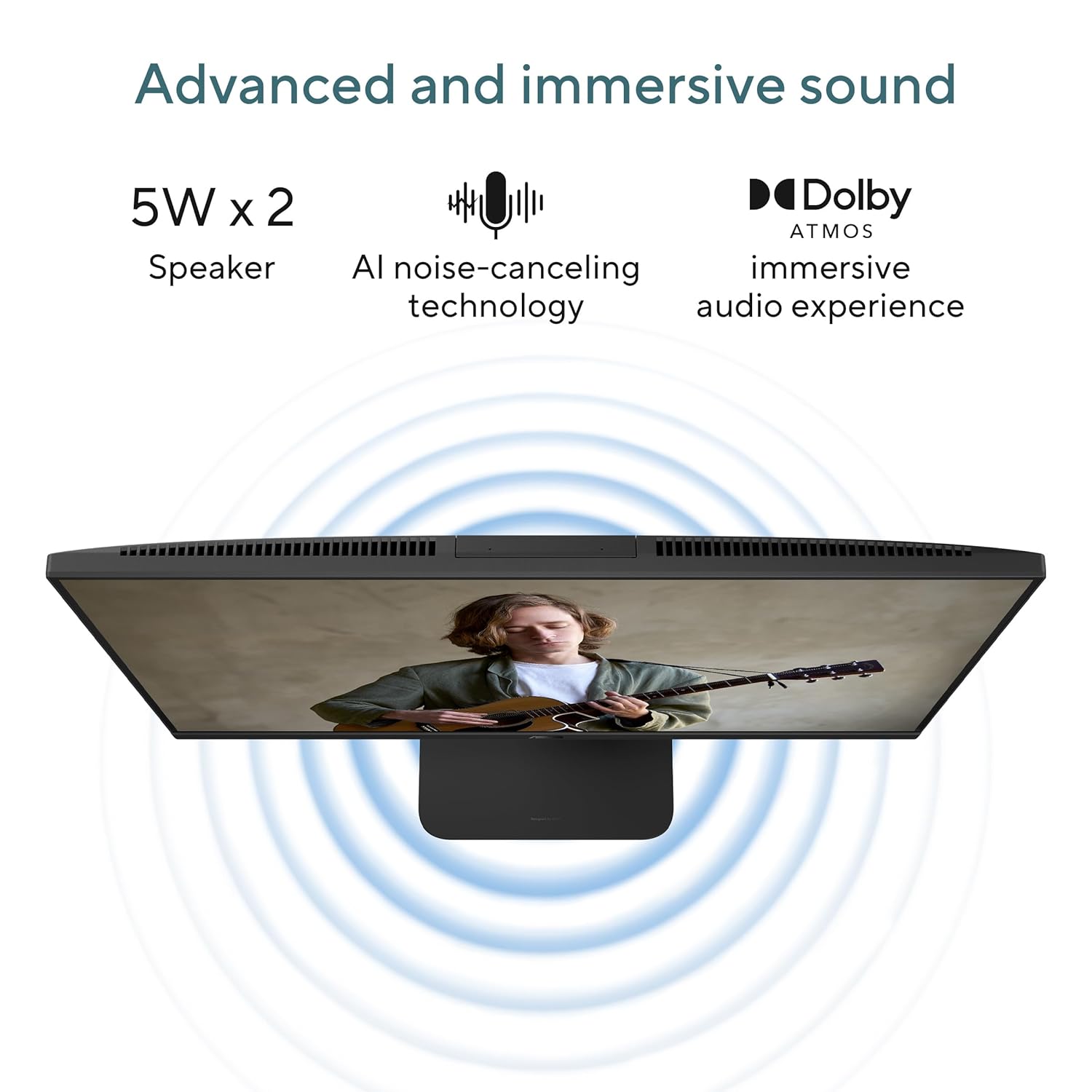 ASUS AiO V440,13th Gen Intel Core i3-1315U, 23.8" FHD,100Hz,All-in-One PC(8GB RAM/512GB SSD/Windows 11/Office 24/Retractable Camera/with Wired Keyboard & Mouse/M365 Basic (1Year)*) V440VAB-KBPC002WS - Image 9