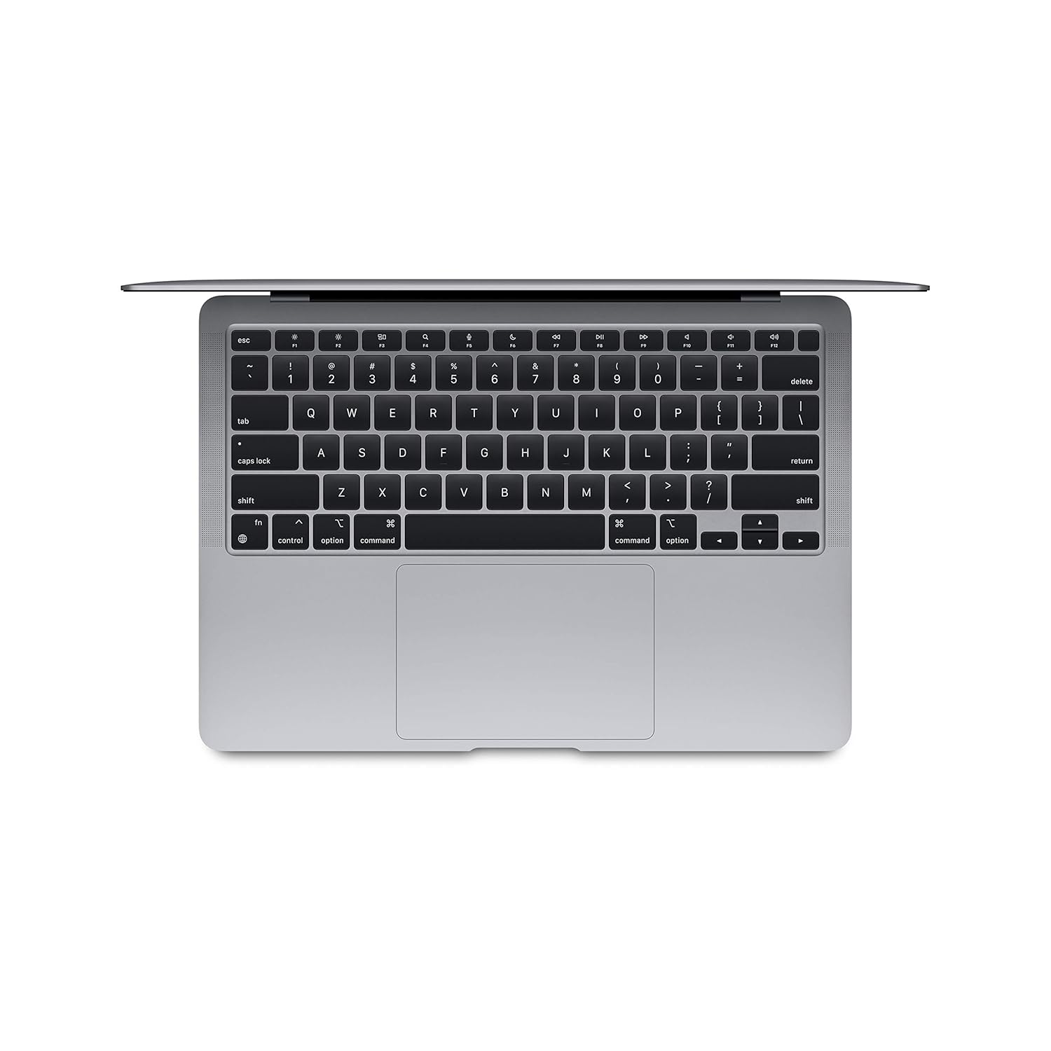 Apple MacBook Air Laptop: Apple M1 chip, 13.3-inch/33.74 cm Retina Display, 8GB RAM, 256GB SSD Storage, Backlit Keyboard, FaceTime HD Camera, Touch ID. Works with iPhone/iPad; Space Grey - Image 2