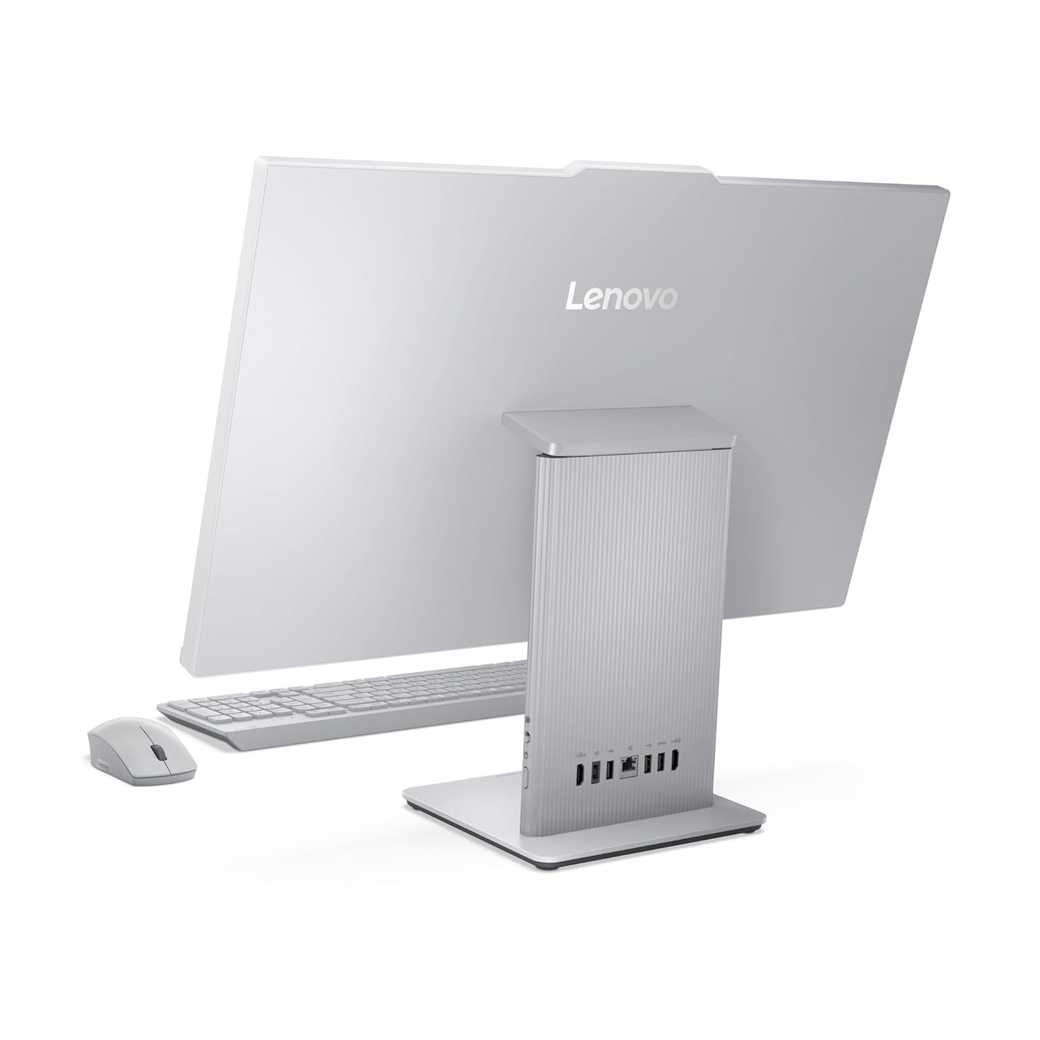 Lenovo IdeaCentre AIO Intel i3-1315U 27" FHD 3-Side Edgeless All-in-One Desktop (8GB/1TB SSD/Win11/Office 21/3Wx2 Woofer/Alexa/5.0MP + IR Camera/Wireless Keyboard & Mouse), F0HM0066IN - Image 7