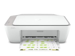 HP DeskJet Ink Advantage 2338 All-in-One Printer, Print, Copy, Scan, Hi-Speed USB 2.0, Up to 7.5/5.5 ppm (Black/Color), 60-Sheet Input Tray, 25-Sheet Output Tray, 1000-page Duty Cycle, Color, 7WQ06B