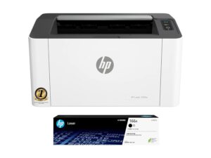 HP Laser 1008W Monochrome Laser Printers,Wireless,Single Function,Print,Hi-Speed USB 2.0Up to 21 Ppm,150-Sheet Input Tray,100-Sheet Output Tray,10,000Page Duty Cycle,1Year Warranty,Black&White,714Z9A