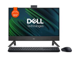 Dell 24" All-in-One PC (5420), 13th Gen Intel i5-1335U, 8GB DDR4, 512GB SSD, 23.8" FHD AG Infinity Narrow Border, Pro Wireless Keyboard + Mouse, Cover Black Molded Chin, Win11 + Office H&S 2021