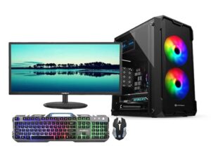 CHIST Core I5 Desktop Complete Computer System Full Setup For Home&Business(Core I5 3470 Processor/19 Monitor/Keyboard Mouse/Windows 10/ Wifi,16Gb Ram/512Gb Ssd)Intel