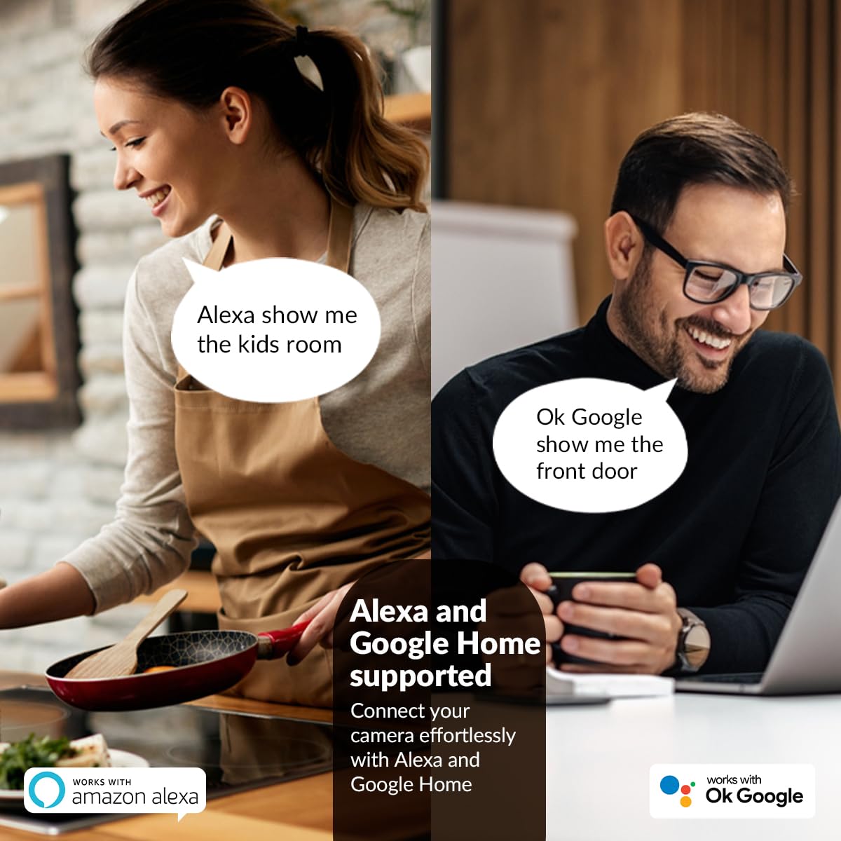 CP PLUS 3 MP Resolution Smart Wi-fi Bulb Security Camera | 360° View | 2 Way Talk | Motion Tracking & Detection Alert | Built-in Siren | Advanced Night Vision | IR Distance 15 Mtr. | CP-T31A - Image 6