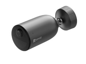 Ezviz WiFi Camera, Outdoor Security Camera, 2K Wireless Battery Powered CCTV Camera, Color Night Vision, 2-Way Talk, Human Detection, Active Defense, Weatherproof, 256G SD/iCloud Storage, Alexa, EB3