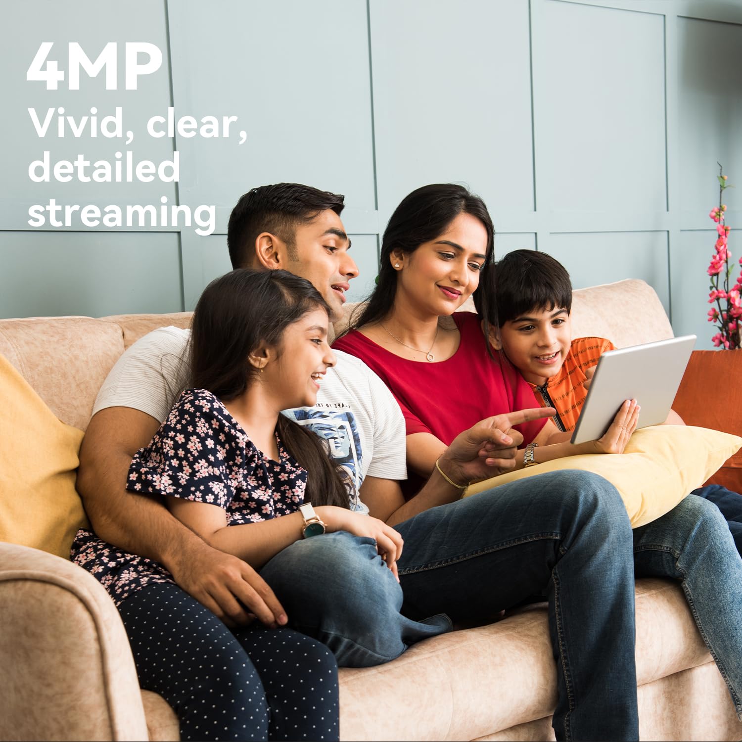 Imou 4MP Smart CCTV Security WiFi Camera for Home, 360° Coverage, AI Human Detection, Siren Alarm, Night Vision 10M, 2-Way Talk, Supports 256GB SD Card, WiFi & Ethernet Connection - Image 2