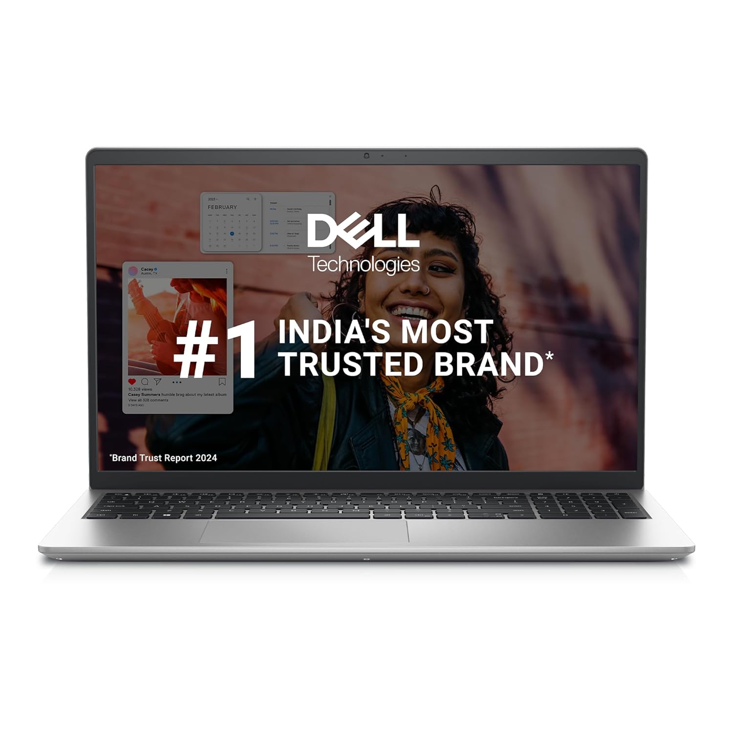 Dell 15, Intel Core i3-1305U, 13th Gen, 8GB DDR4, 512GB SSD, FHD, 15.6"/39.62cm, 120Hz, Windows 11, MS Office 21, Titan Grey, 1.69KG, 250 nits Display, McAfee 15 Month, Thin & Light Laptop