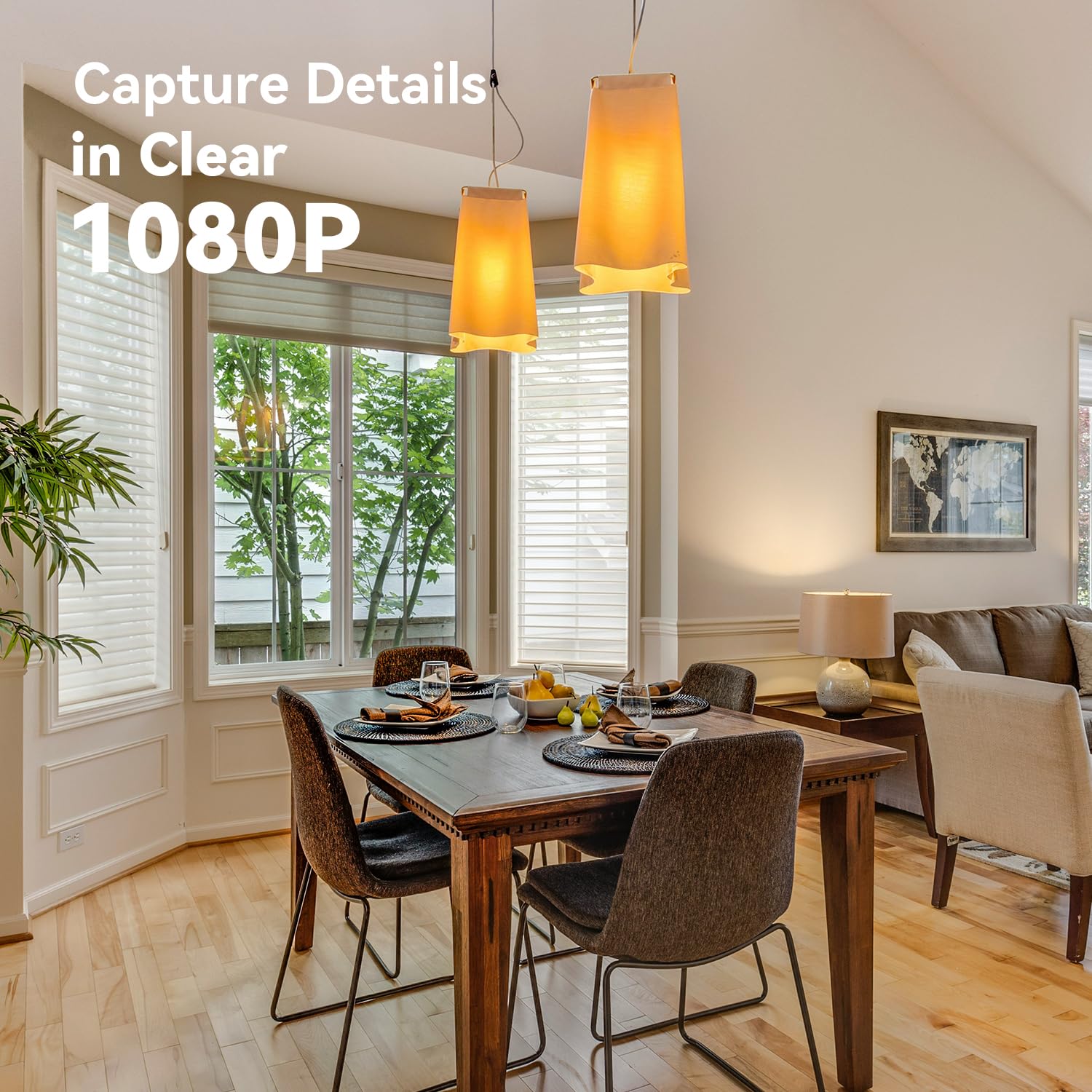 Imou 360° 1080P Full HD CCTV Security Camera, Human Detection, Motion Tracking, 2-Way Audio, Night Vision, Dome Camera with WiFi & Ethernet Connection, Alexa Enabled, Up to 256GB SD Card Support - Image 5